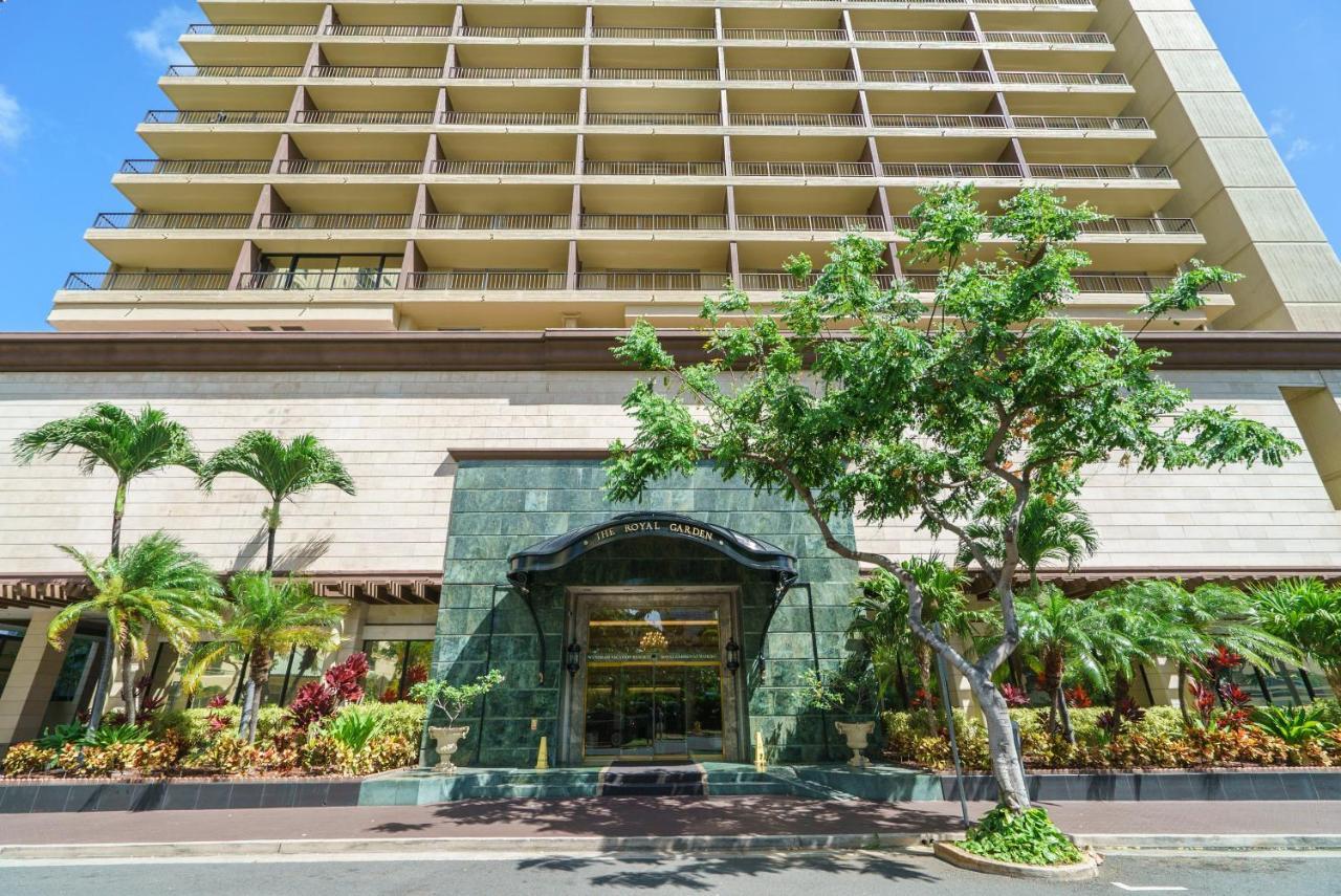 Studio Unit At The Royal Garden, In Waikiki ワイキキ・ロイヤルガーデン Honolulu Bagian luar foto